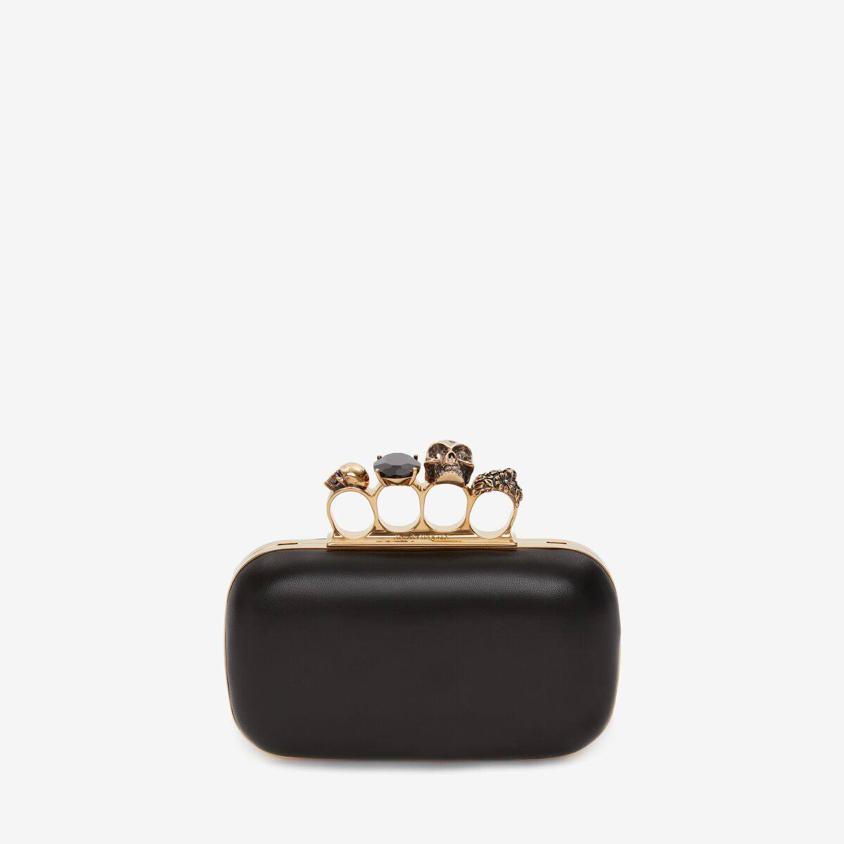 ALEXANDER MCQUEEN - Knuckle Clutch With Chain - Item 6762561AAJD1000